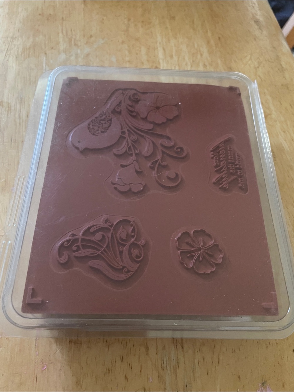 Retired Stampin' Up! Wings of Friendship Stamp Set - Black and White - Picture 2 of 2